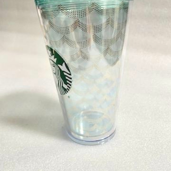 STARBUCKS SIREN SCALES GRANDE MERMAID 16oz TUMBLER. - Picture 4 of 8